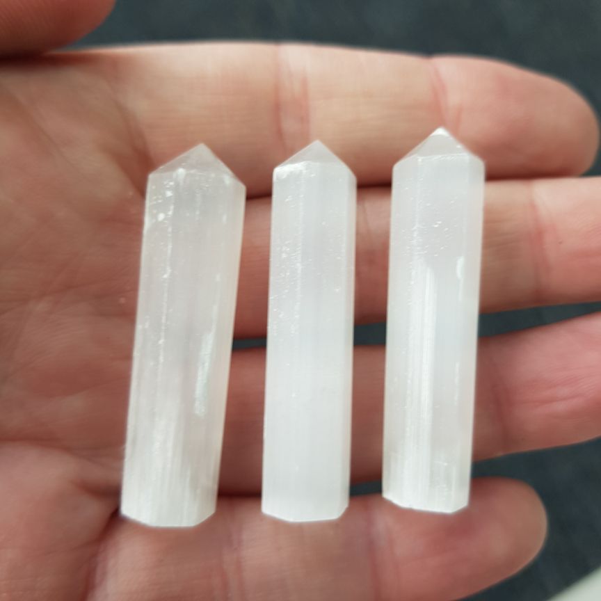 Generator Mini 3pc - Selenite Generator Mini 3pc - Selenite